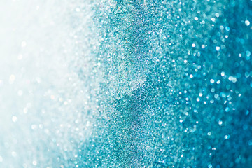 Sparkly teal glitter background