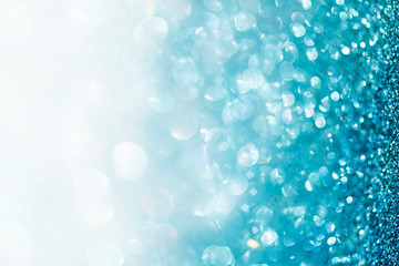 Wall Mural - Light blue glittery background
