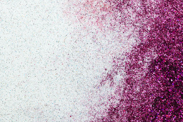 Wall Mural - purple and white glittery background