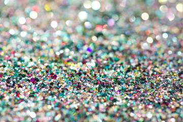 Wall Mural - Shiny colorful glitter festive background