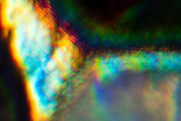 Wall Mural - silver hologram textile background