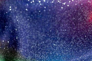 Sticker - Purple and blue glittery background