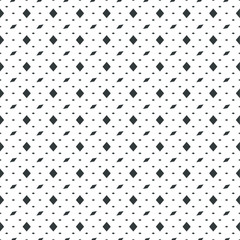 Fototapete - Abstract geometric seamless pattern with small squares. Pixels and blocks.