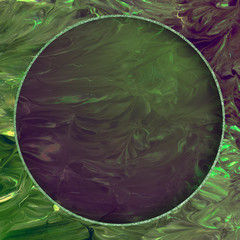 Poster - abstract grunge frame