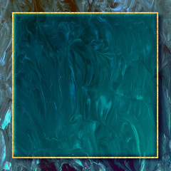Wall Mural - modern abstract trendy frame