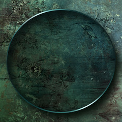 Wall Mural - abstract grunge frame