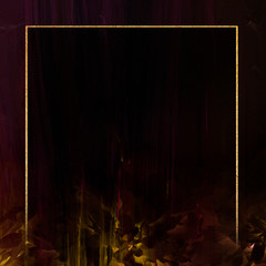 Wall Mural - abstract grunge frame