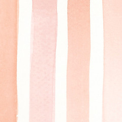Wall Mural - striped watercolor banner