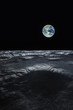 view to our planet earth from moon
