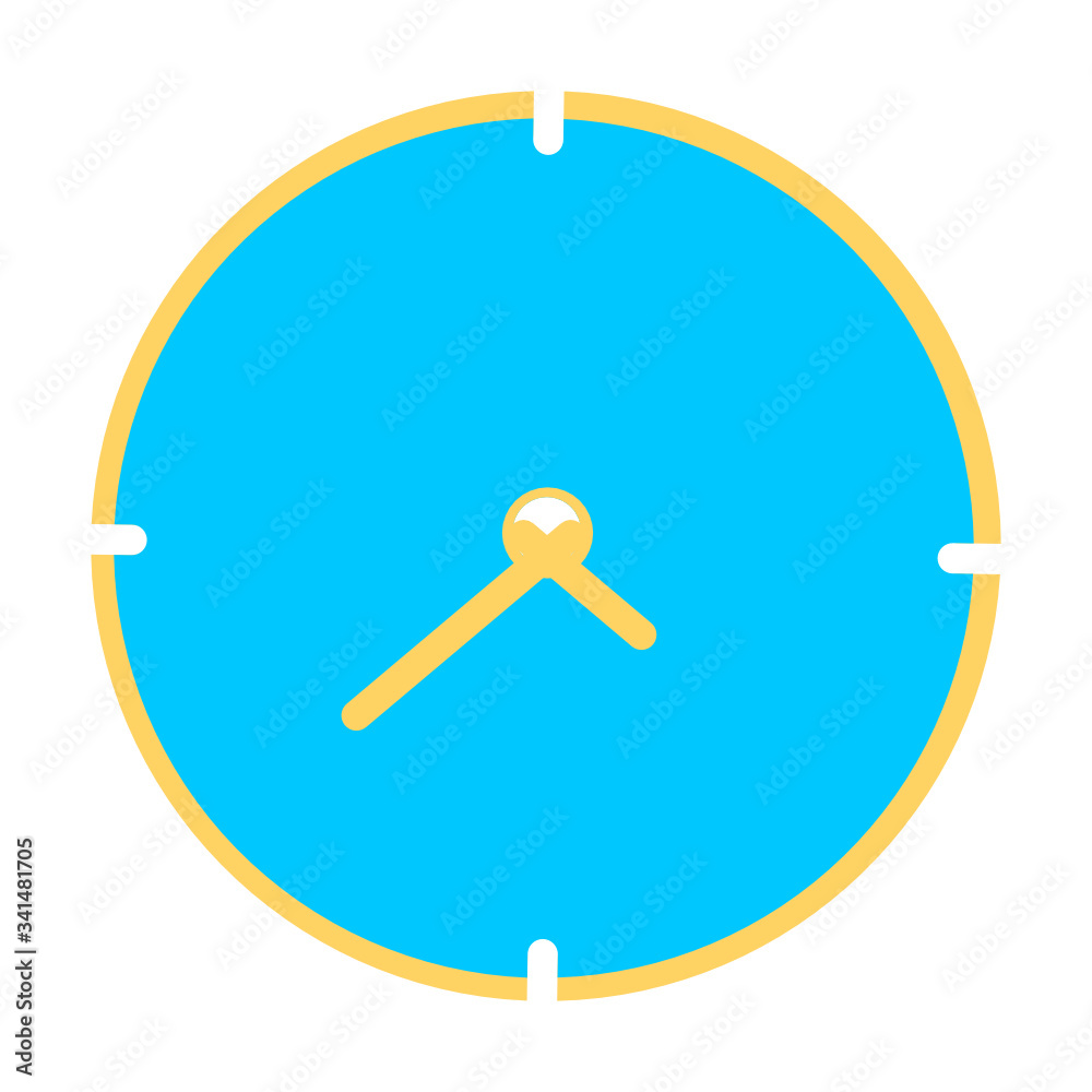 Time, clock, watch icon. Concept of UI design elements. Digital ...