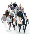 © ASDF - group of diverse young business people walking together