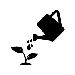 watering can icon vector trendy design template