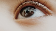 Extreme Close Up Of Human Eye