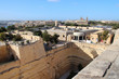 rampart and fortification in valletta (malta)

