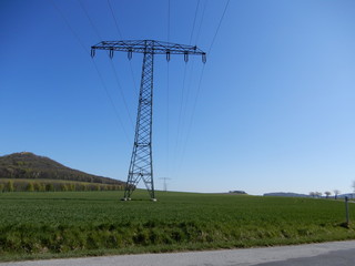 high voltage power lines