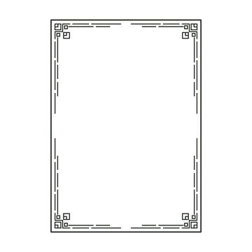 image, decorative ornamental frame, original design