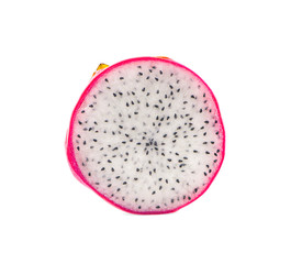 Wall Mural - Dragon fruit an isolated on white background