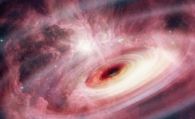 Canvas Print - Black hole  