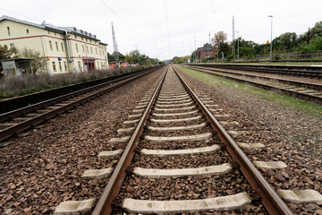 Track. Locomotive.