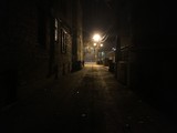 Fototapeta Uliczki - street in the night