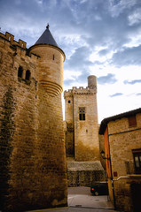 Wall Mural - Spanish tourist destination in Navarra: Olite