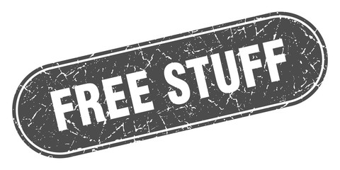 free stuff sign. free stuff grunge black stamp. Label