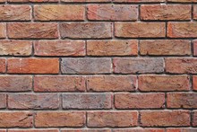 Full Frame Shot Of Red Brick Wall