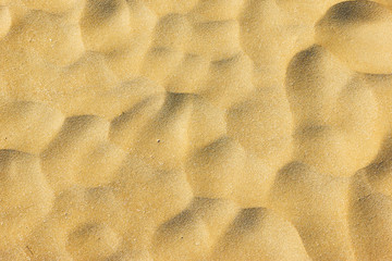 Wall Mural - wavy sea sand surface