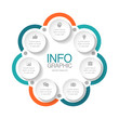 © vecarto - Vector iInfographic template for business, presentations, web design, 7 options.