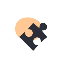 Poster - Puzzle -  Modern App Button