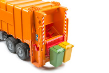 Toy Garbage Truck With Garbage Containers