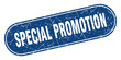 © Aquir - special promotion sign. special promotion grunge blue stamp. Label