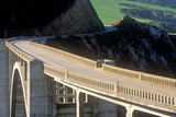 Fototapeta Sawanna - The Bixby Bridge in Big Sur, Northern California