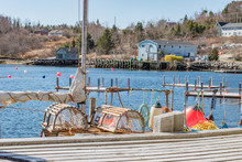 Cove Live In A Lobster Fishing Village Landscape
