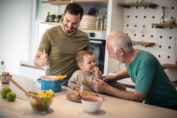 Grandpa you are the best cook.