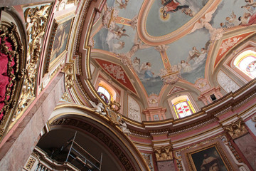 Sticker - carmelite church in mdina (malta)