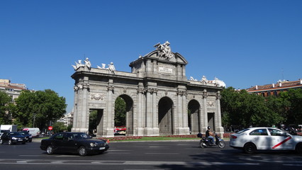 Wall Mural - Madrid is the capital of Spain, a beautiful city