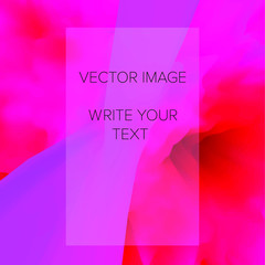 Poster - Abstract 3D explosion illustration. Colorful graphic design. Hight resolution creative background. Social media template. Vector EPS 10.