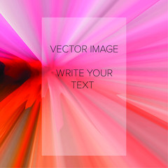 Poster - Abstract 3D explosion illustration. Colorful graphic design. Hight resolution creative background. Social media template. Vector EPS 10.