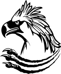 Sticker - Philippine Eagle Rip Claw Logo Symbol