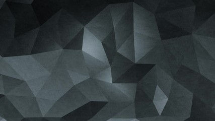 Wall Mural - Abstract Dark Geometric Background Loop