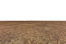 Desert Dry And Cracked Ground.