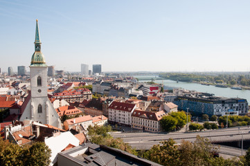 Skyline of Bratislava