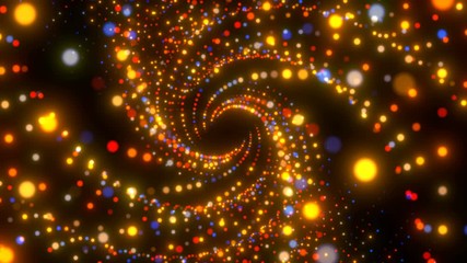 Wall Mural - animated background glowing lights animation