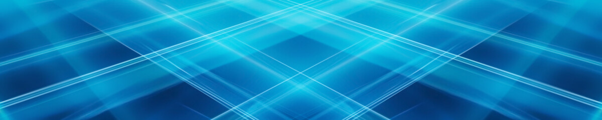 Blue gradient background with translucent and glowing lines. Futuristic, data, tech, business or corporate. Grid layout.