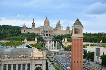 Sticker - city of Barcelona in Spain