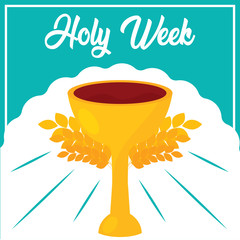 Holy week poster