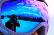 © Raul Baldean - Photographer and camera reflected in goggles
