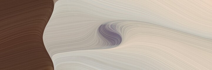 Aufkleber - abstract dynamic banner with silver, old mauve and gray gray colors. fluid curved lines with dynamic flowing waves and curves for poster or canvas