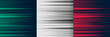 © starlineart - set of horizontal speed lines background in three colors